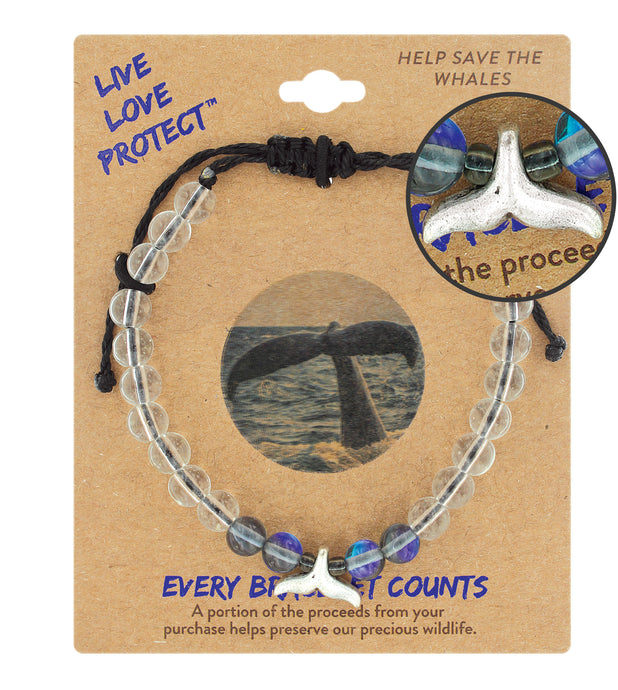 LIVE LOVE PROTECT™ – WHALE CONSERVATION BRACELET